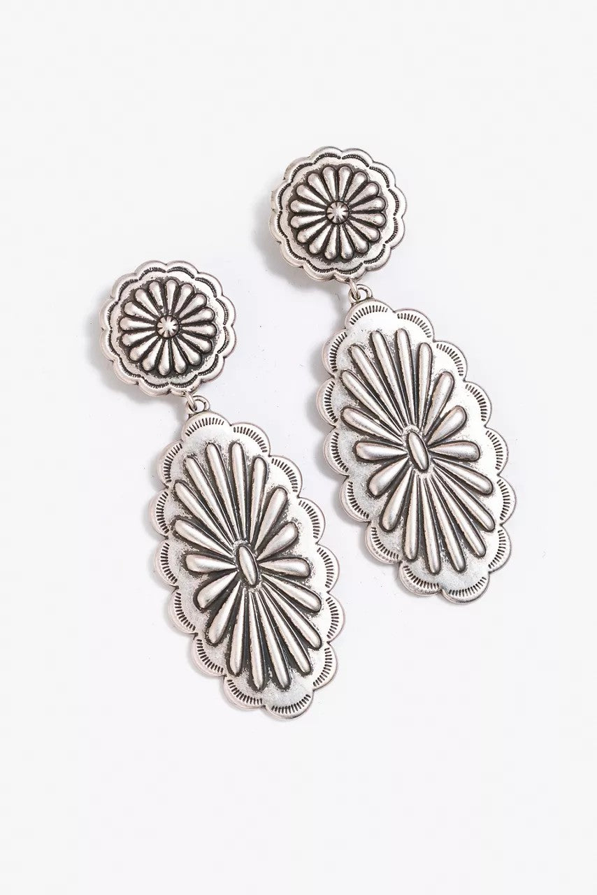 Johnny Was RIVER RANCH CONCHO EARRING