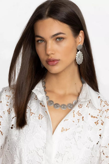 Johnny Was RIVER RANCH CONCHO EARRING