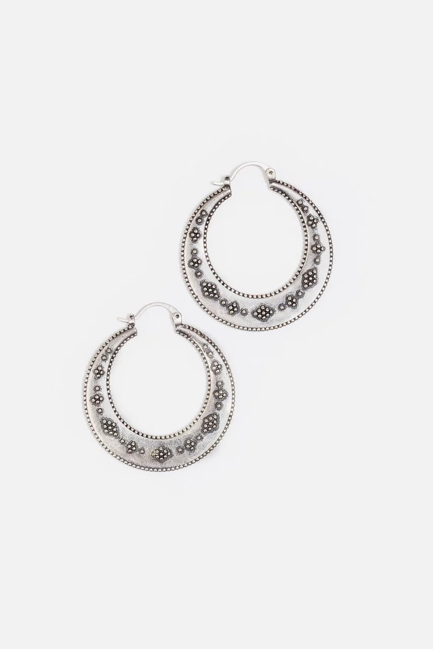 Johnny Was BYZANTINE HOOP EARRINGS