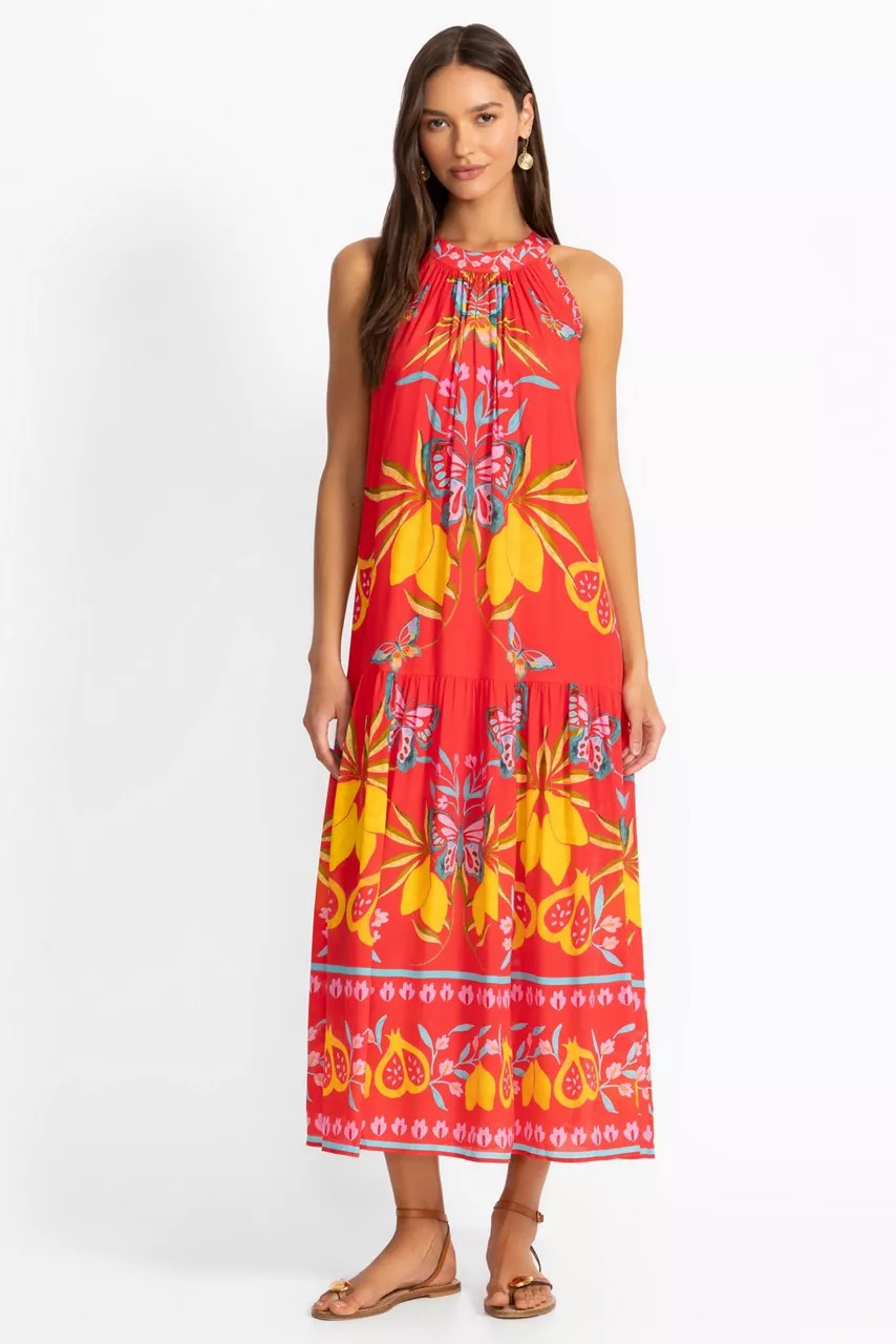 Johnny Was RUTHIE TEA LENGTH DRESS