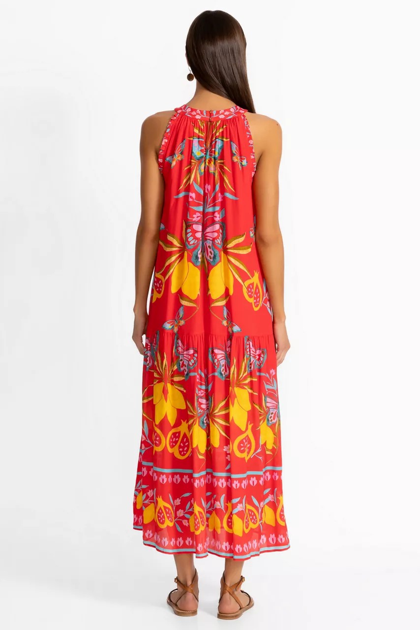 Johnny Was RUTHIE TEA LENGTH DRESS