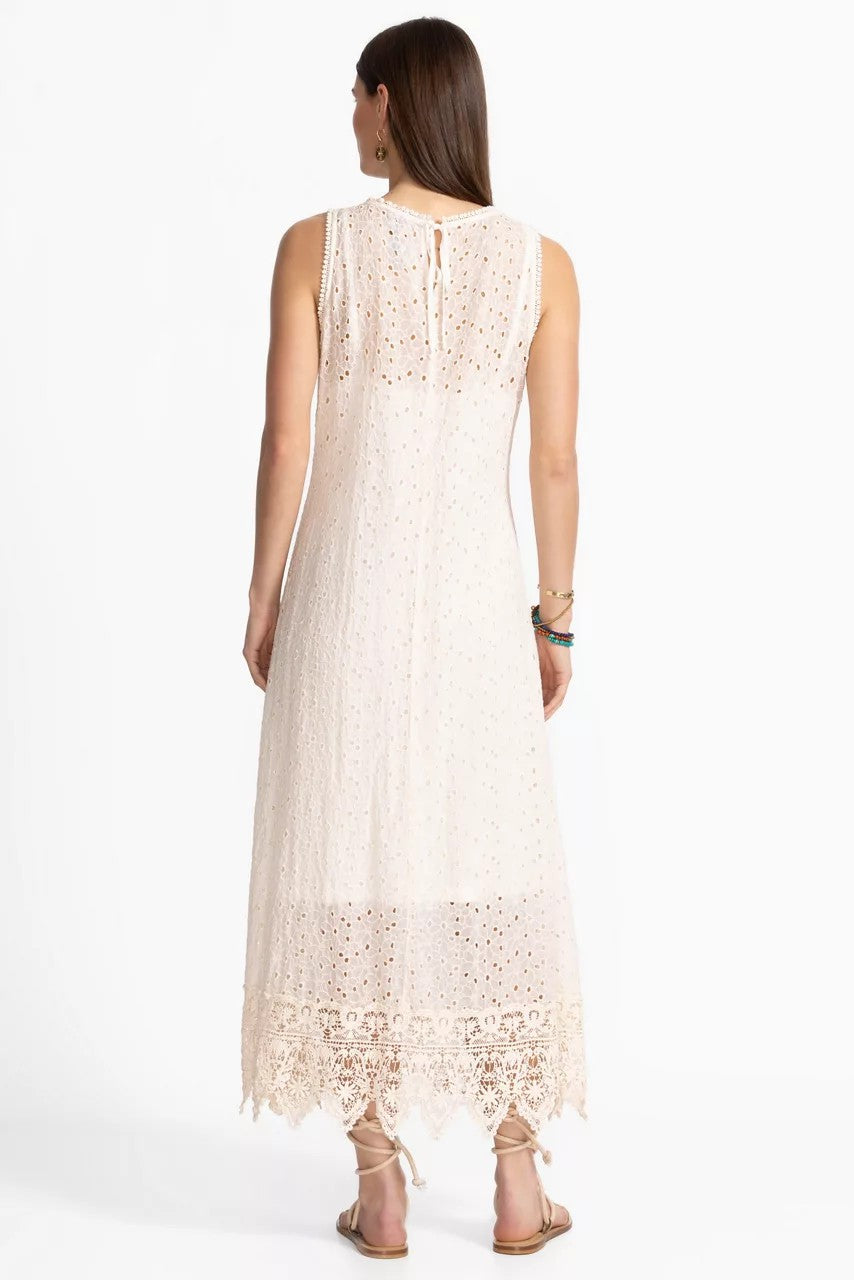 Johnny Was NYDIA APPLIQUE DRESS