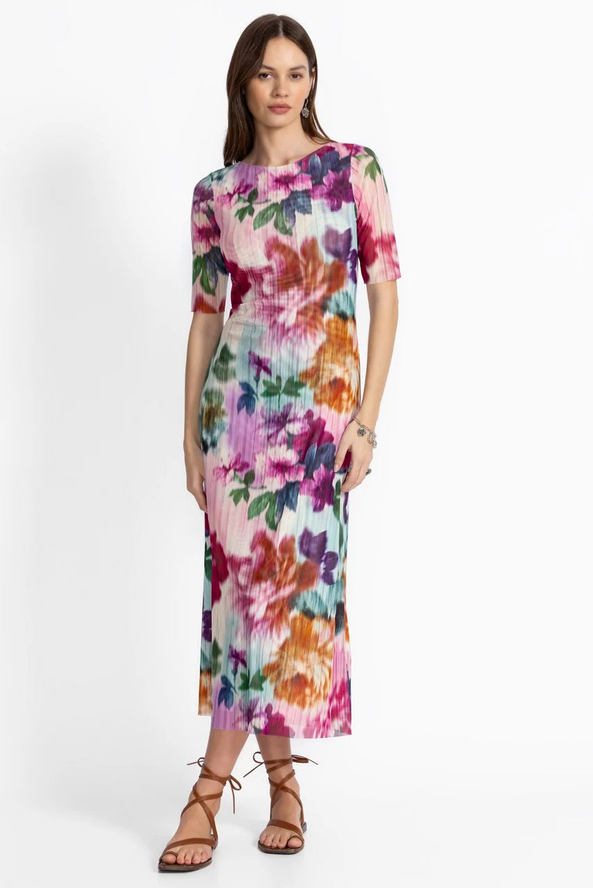Johnny Was ASTRID MESH MIDI DRESS
