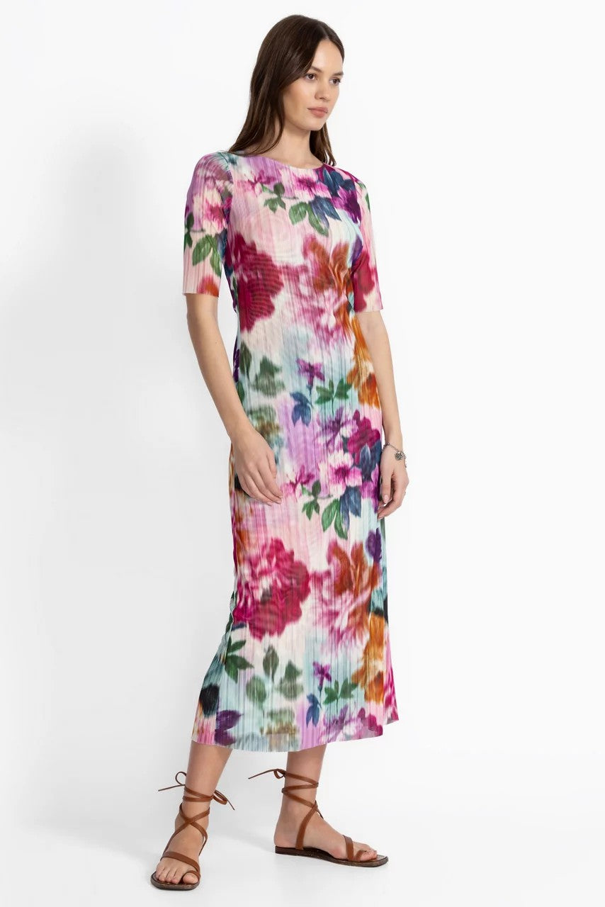 Johnny Was ASTRID MESH MIDI DRESS