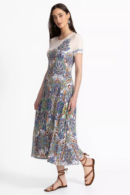 Johnny Was THE JANIE FAVORITE CAP SLEEVE DRESS