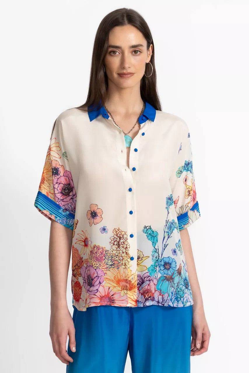 Johnny Was FERNANDA BUTTON DOWN SHIRT