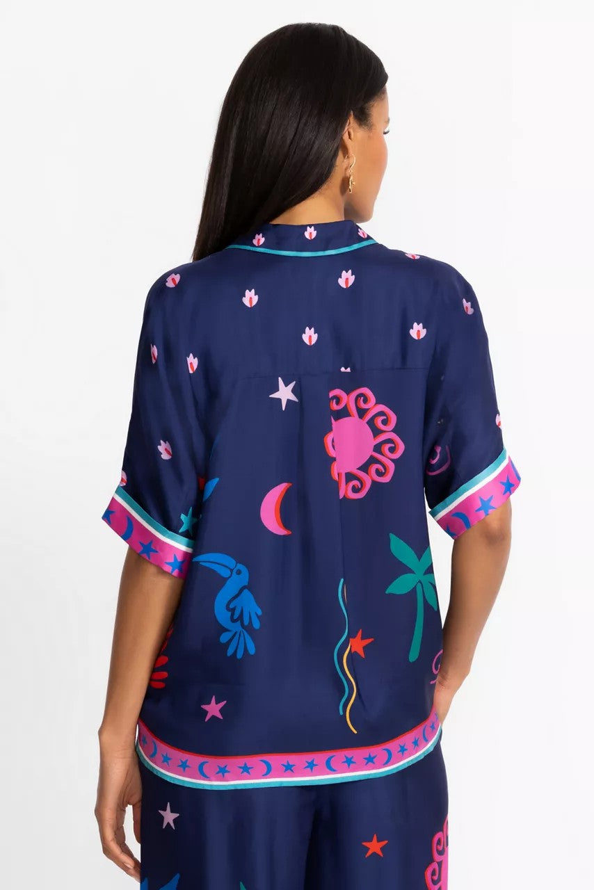 Johnny Was FERNANDA BUTTON DOWN SHIRT