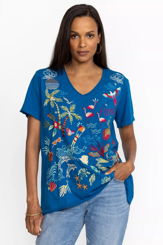 Johnny Was FLORIDA EVERYDAY TEE