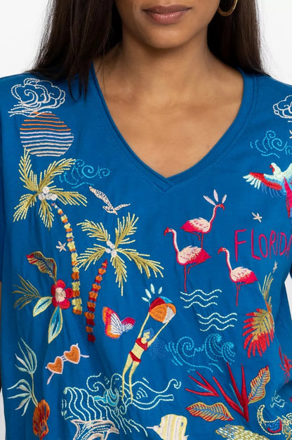 Johnny Was FLORIDA EVERYDAY TEE