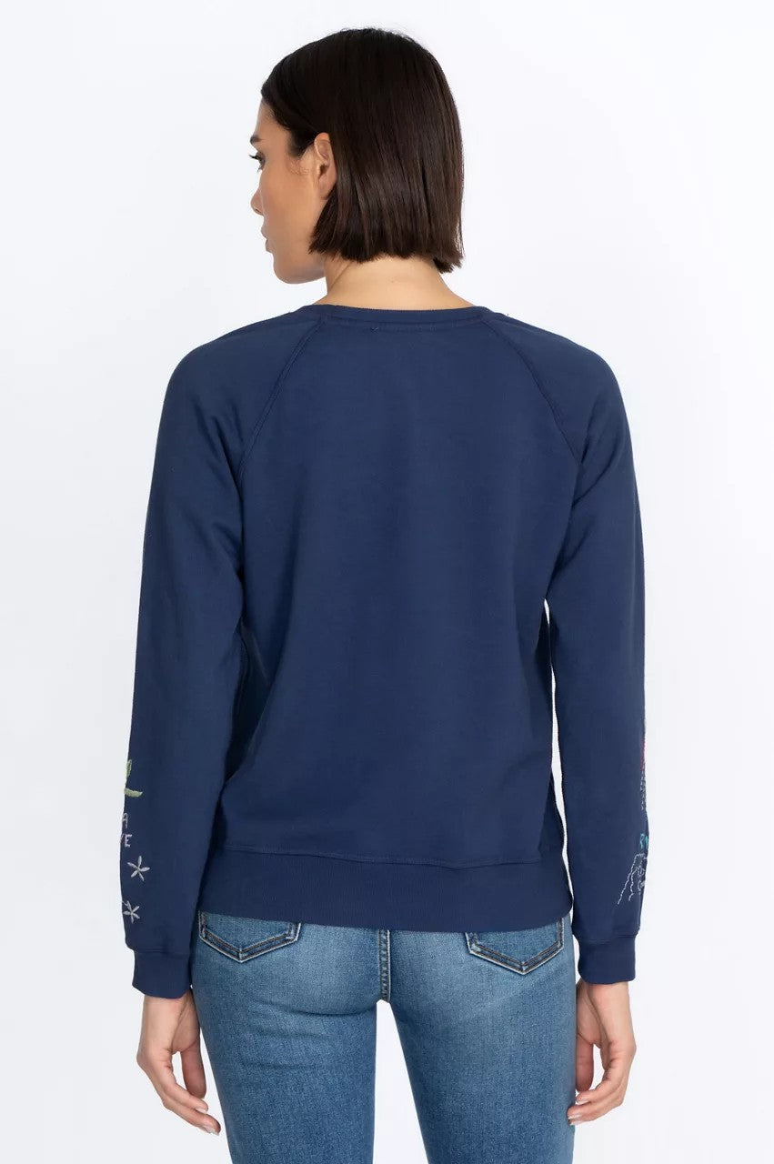 Johnny Was Hawaii Raglan Sweatshirt