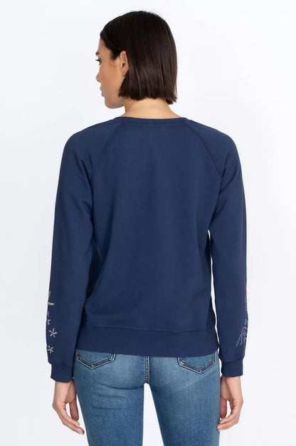 Johnny Was Hawaii Raglan Sweatshirt
