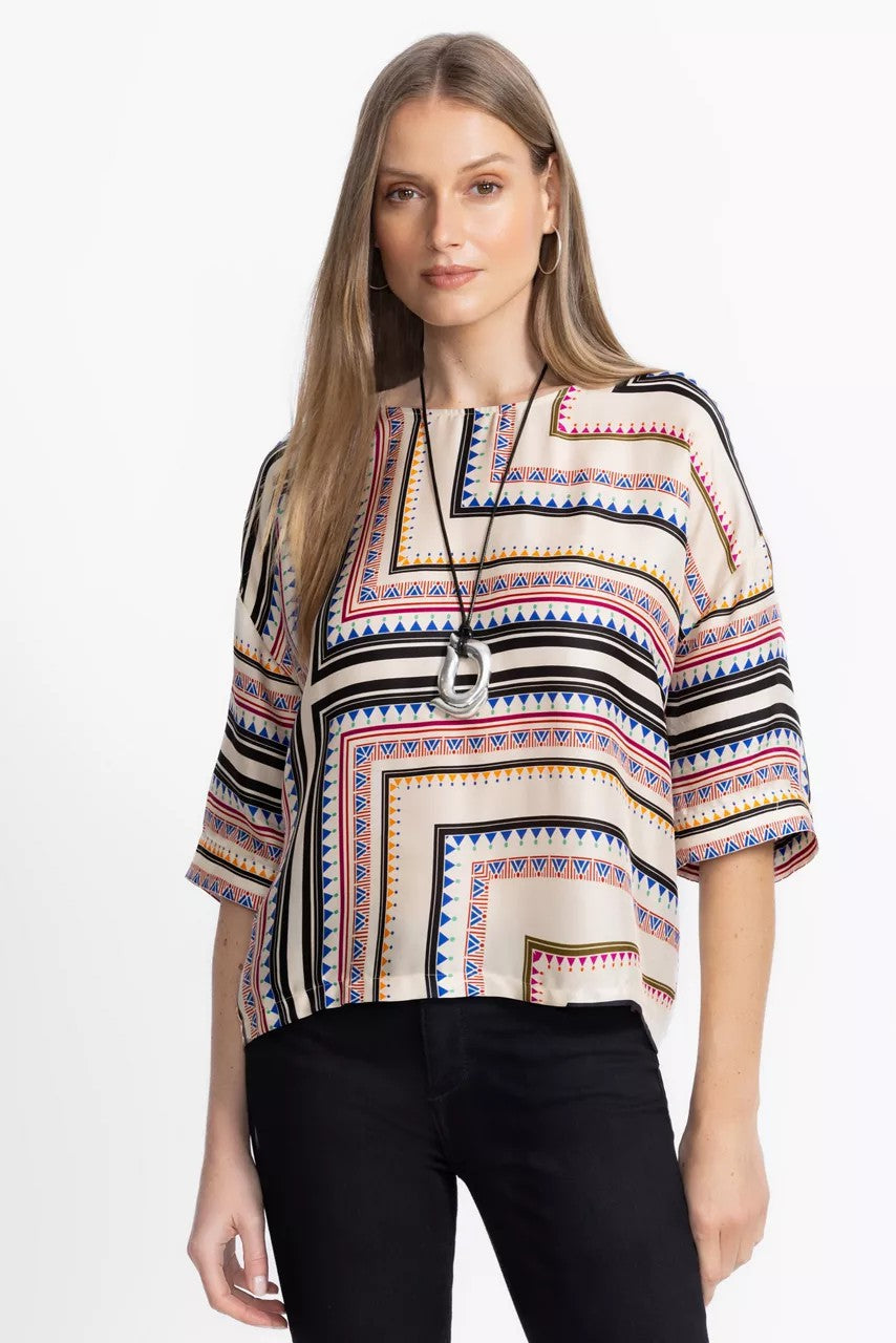 Johnny Was ARDEN OVERSIZED BLOUSE