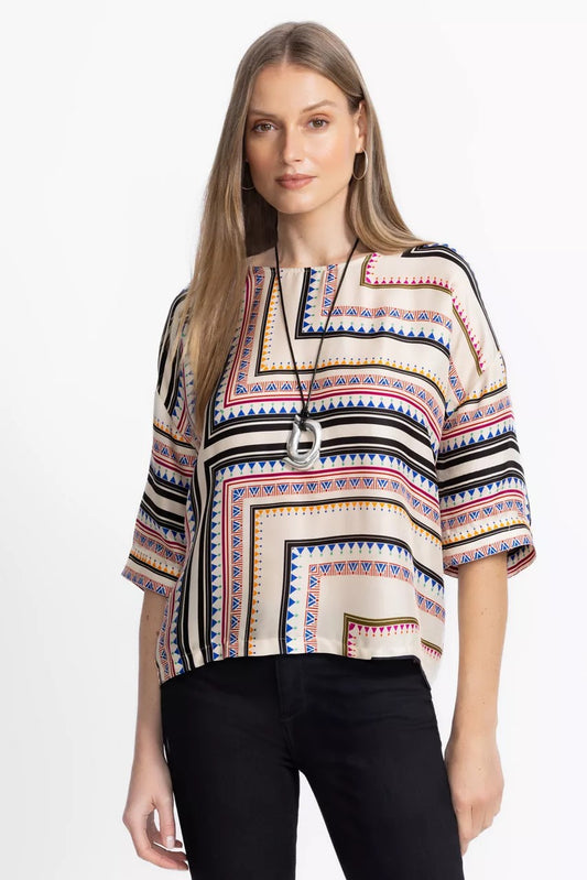 Johnny Was ARDEN OVERSIZED BLOUSE