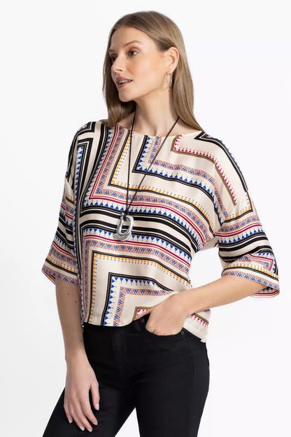 Johnny Was ARDEN OVERSIZED BLOUSE