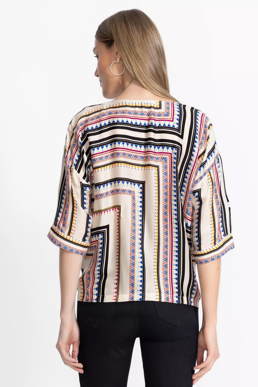 Johnny Was ARDEN OVERSIZED BLOUSE