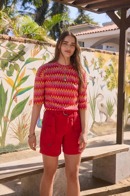 Johnny Was ARDEN OVERSIZED BLOUSE