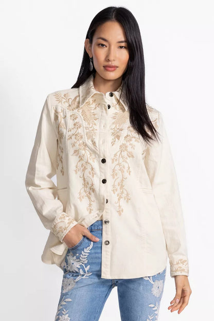 Johnny Was WESTERN SEAMED JACKET