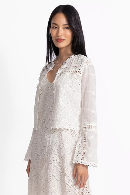 Johnny Was CALISTA CROPPED JACKET