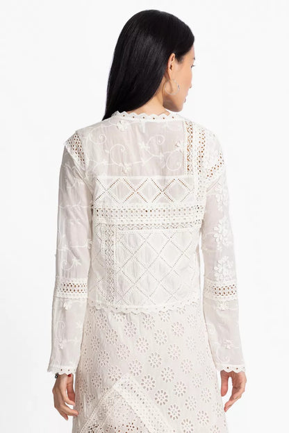 Johnny Was CALISTA CROPPED JACKET