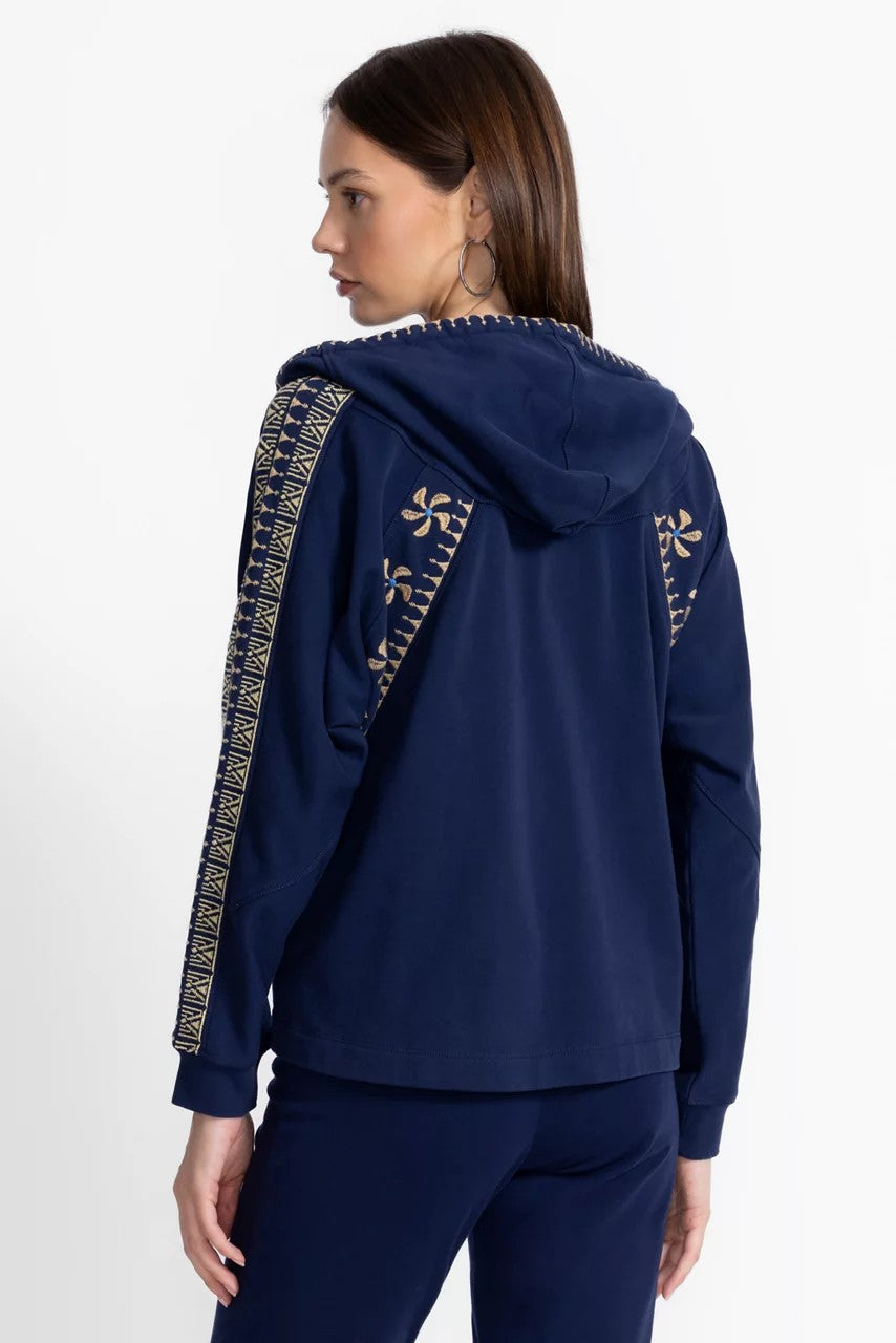 Johnny Was DOLMAN SEAMED SWEATSHIRT