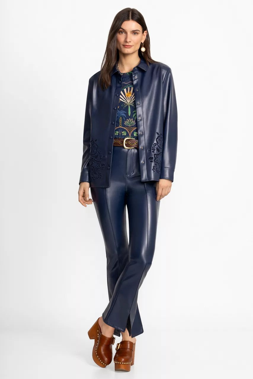Johnny Was IMANI VEGAN LEATHER SHACKET