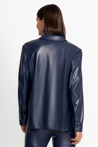 Johnny Was IMANI VEGAN LEATHER SHACKET