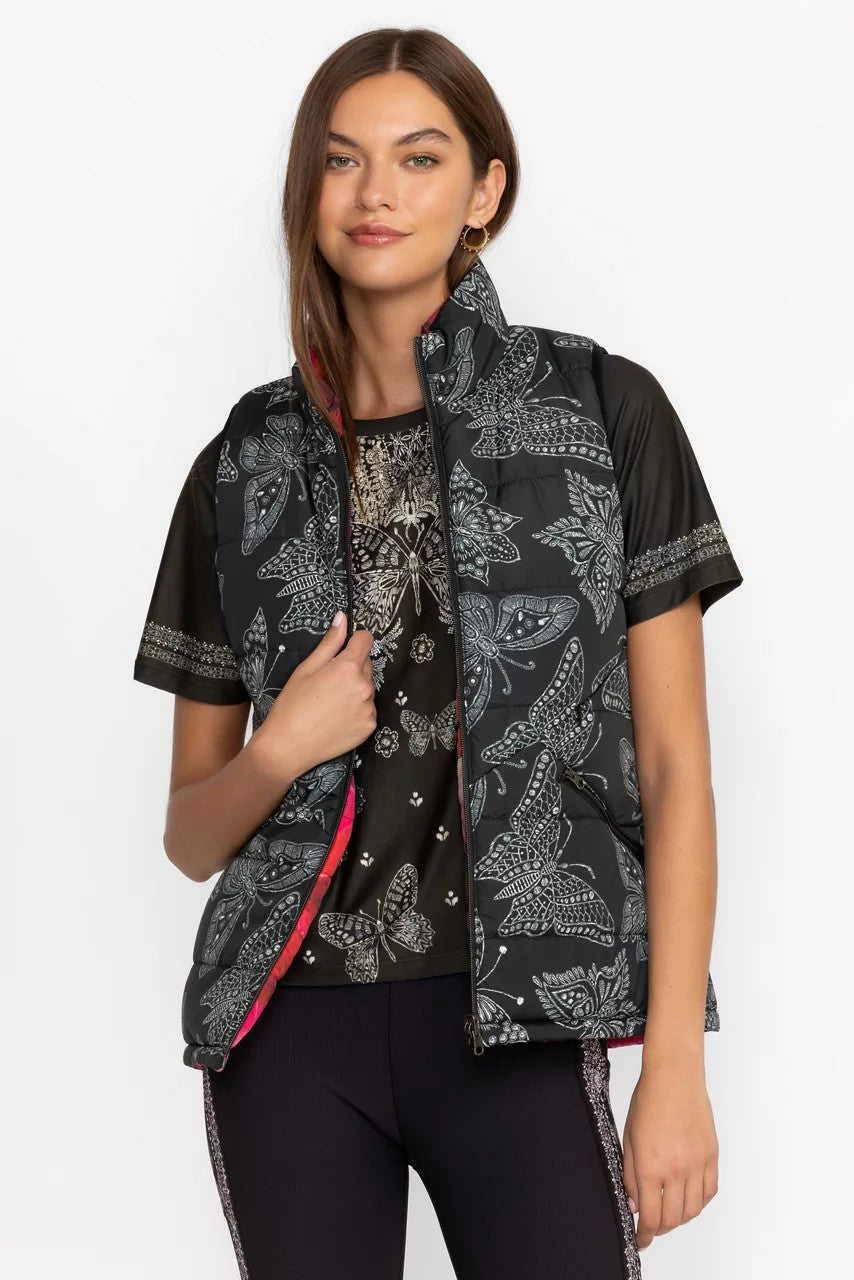 Johnny Was BRAEMAR PUFFER VEST