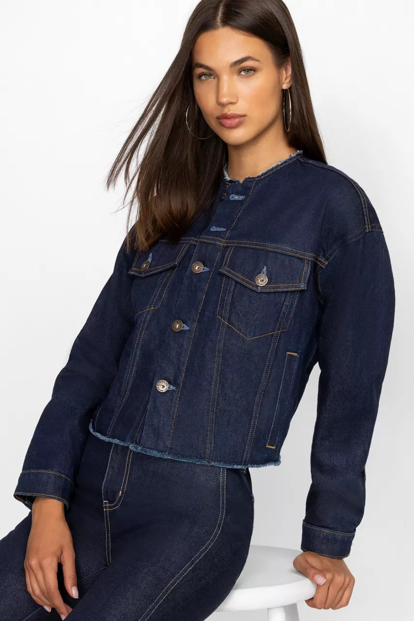 Johnny Was JARDIN AMOUR DENIM JACKET