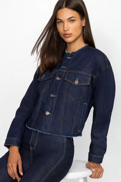 Johnny Was JARDIN AMOUR DENIM JACKET