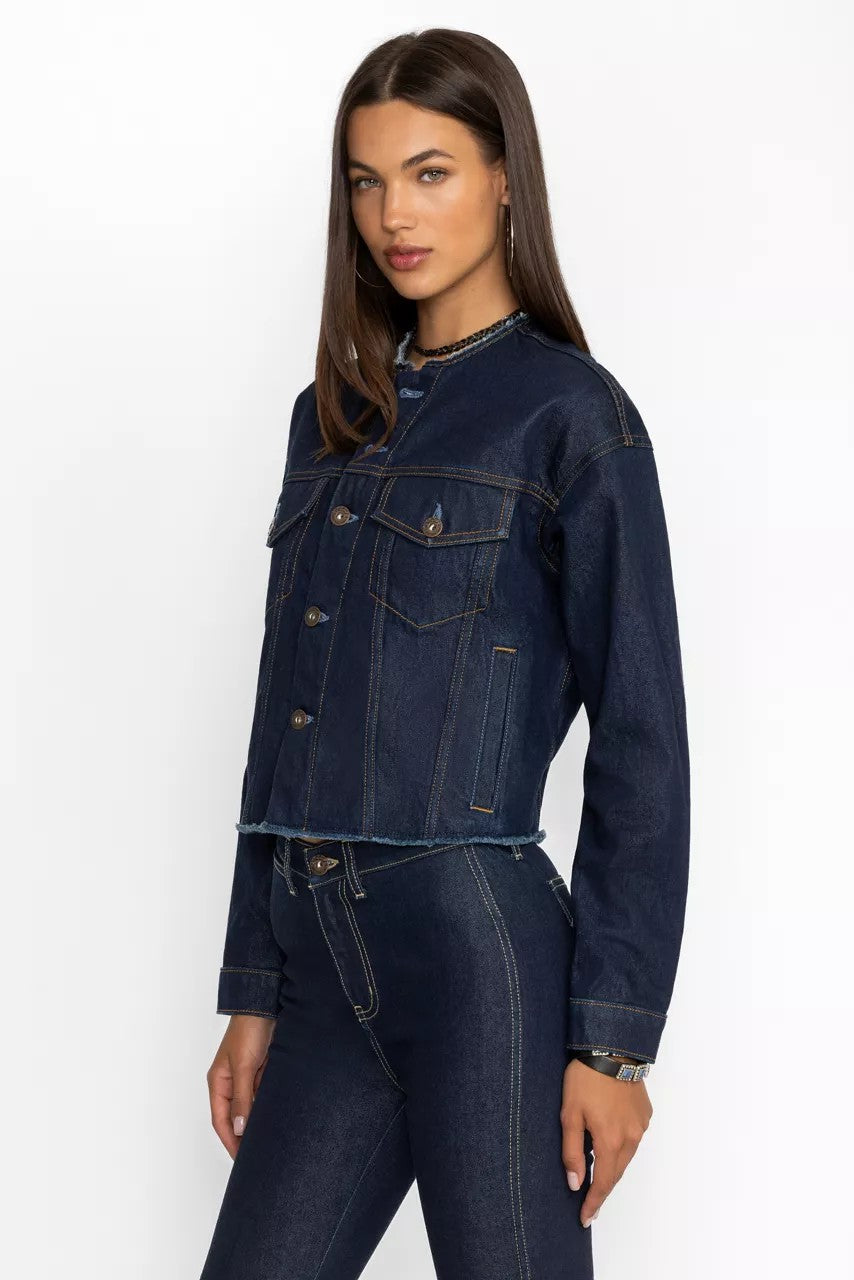 Johnny Was JARDIN AMOUR DENIM JACKET