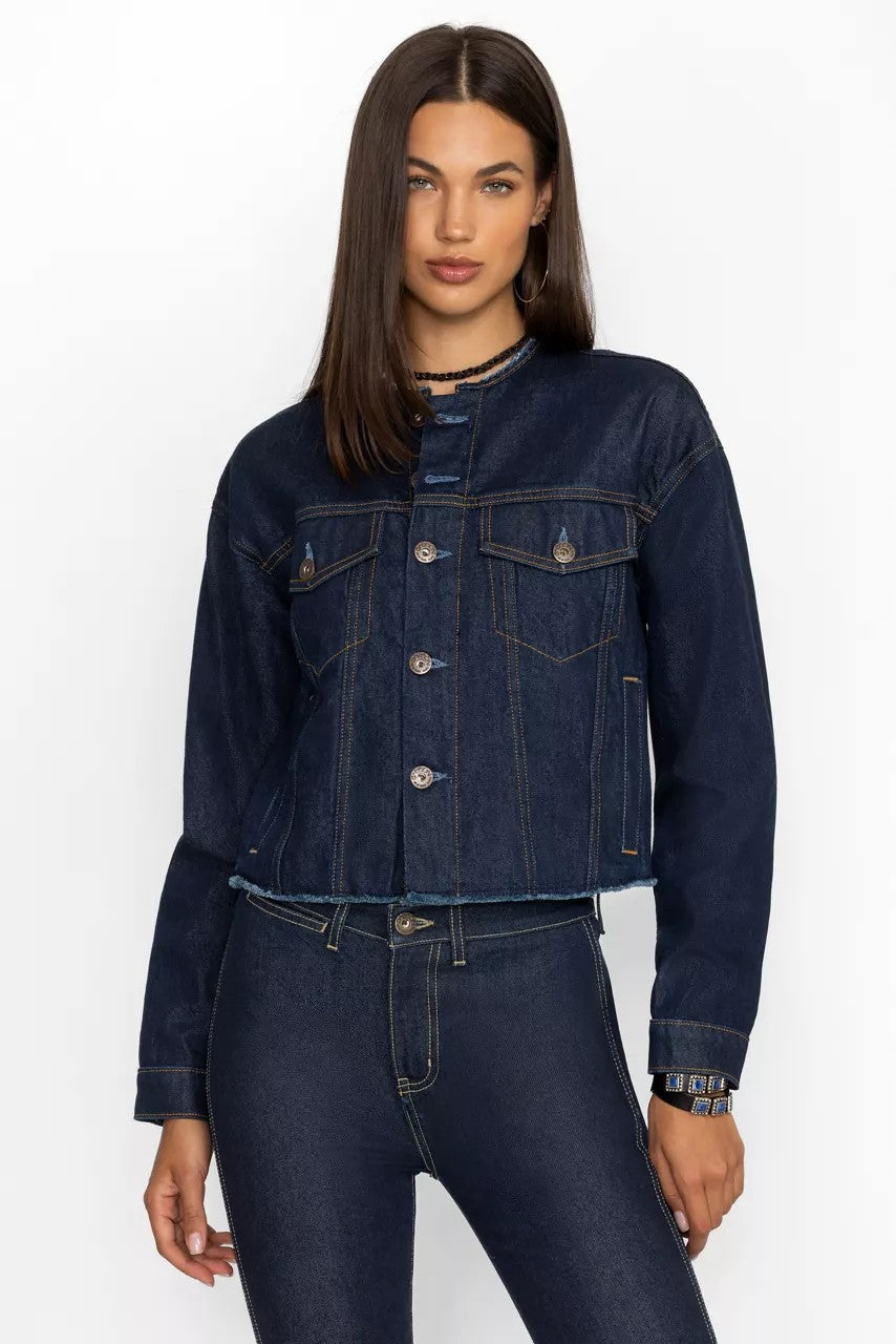 Johnny Was JARDIN AMOUR DENIM JACKET