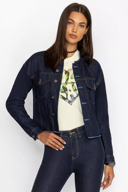 Johnny Was JARDIN AMOUR DENIM JACKET