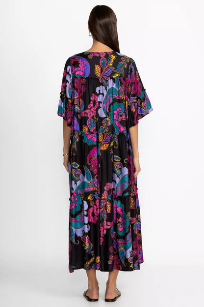 Johnny Was FATIMA TIERED KIMONO