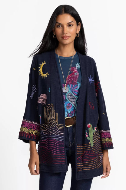 Johnny Was BIYA SHORT KIMONO
