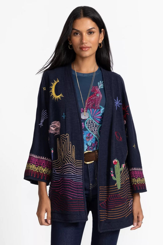 Johnny Was BIYA SHORT KIMONO