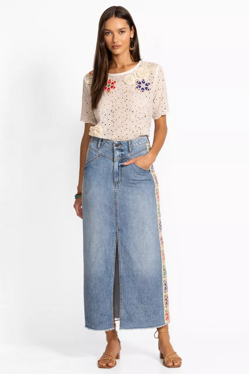 Johnny Was THE DENIM SKIRT