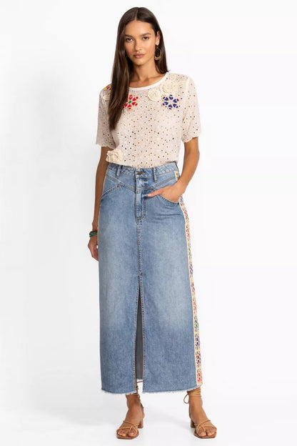 Johnny Was THE DENIM SKIRT