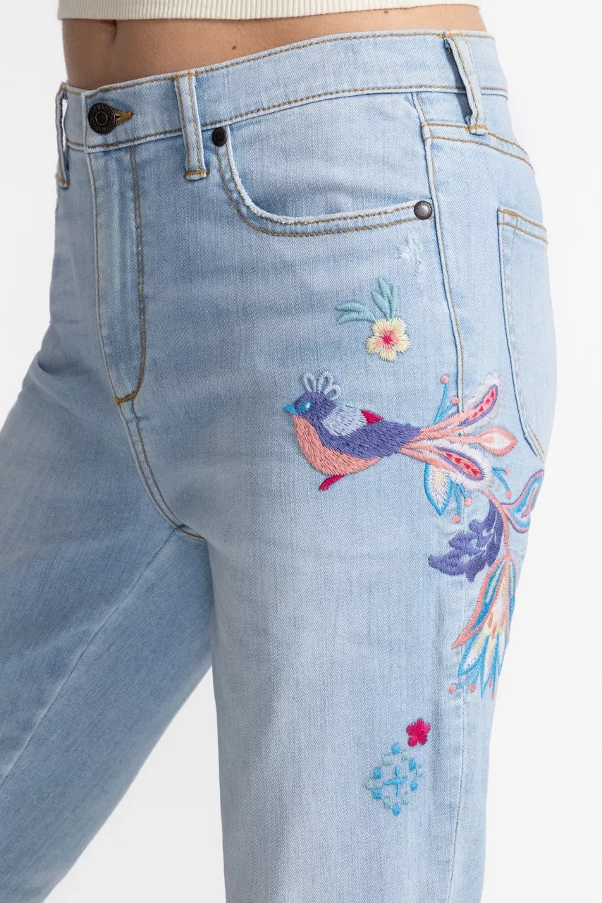 Johnny Was THE CROPPED SKINNY JEAN