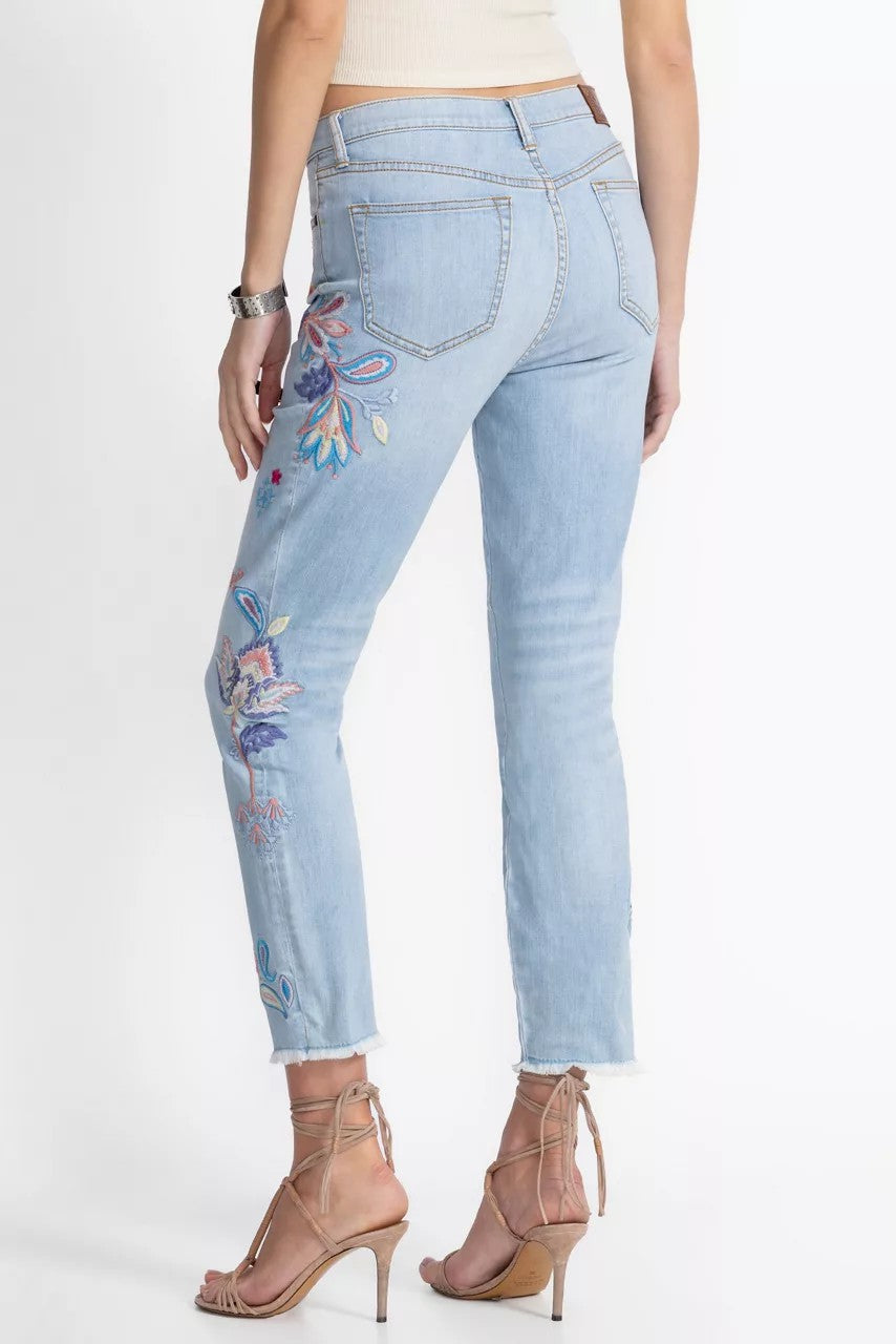 Johnny Was THE CROPPED SKINNY JEAN