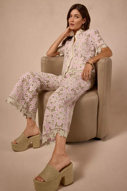 Johnny Was SIMONE CROPPED PANT