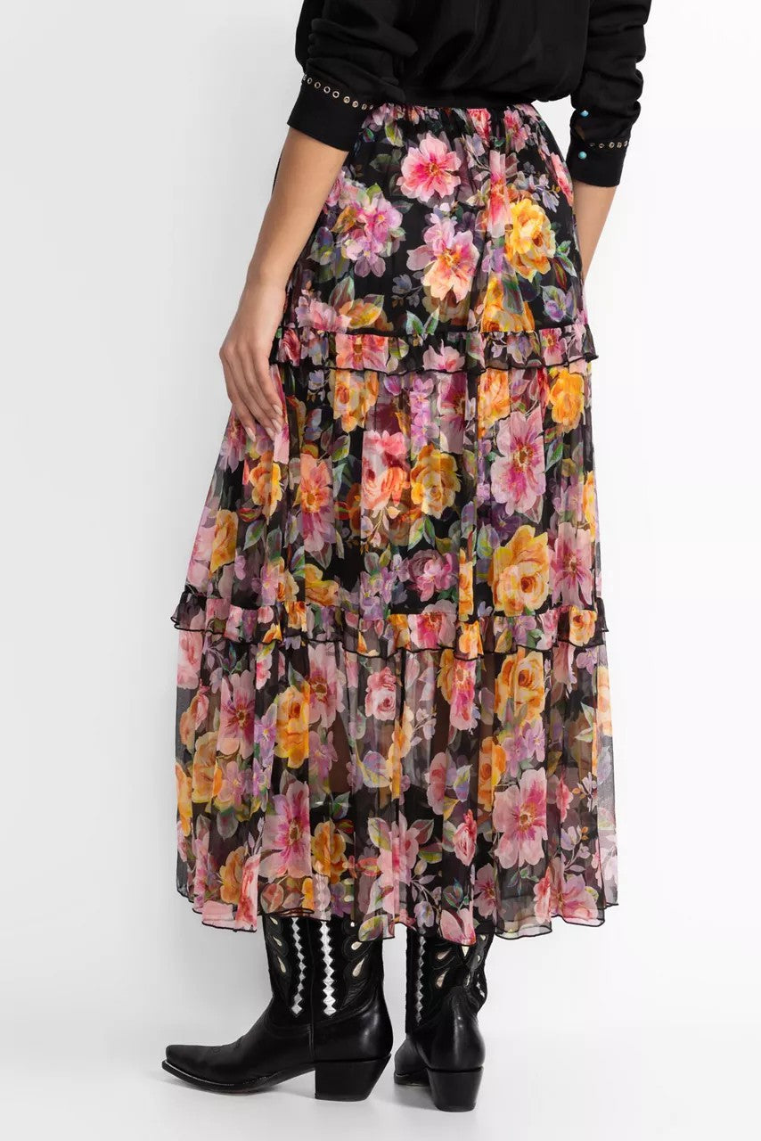 Johnny Was TERRA TIERED MAXI SKIRT