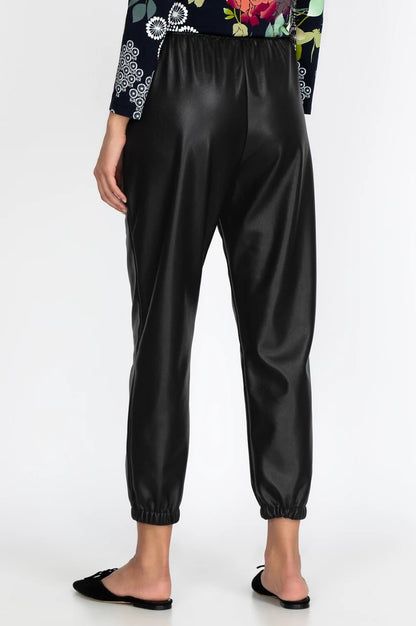 Johnny Was Vegan Leather Jogger