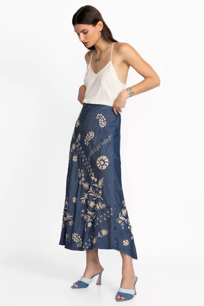 Johnny Was BIAS MAXI SKIRT