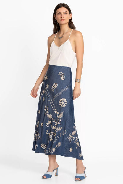 Johnny Was BIAS MAXI SKIRT