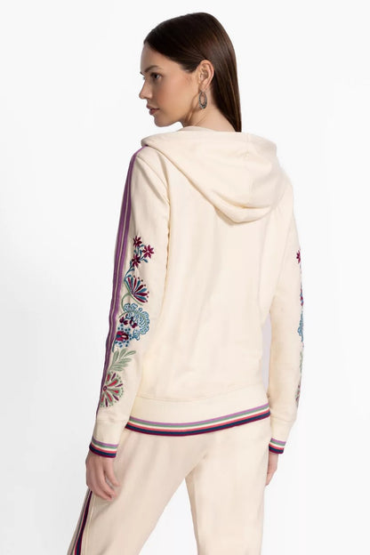 Johnny Was BEE ACTIVE ZIP FRONT HOODIE