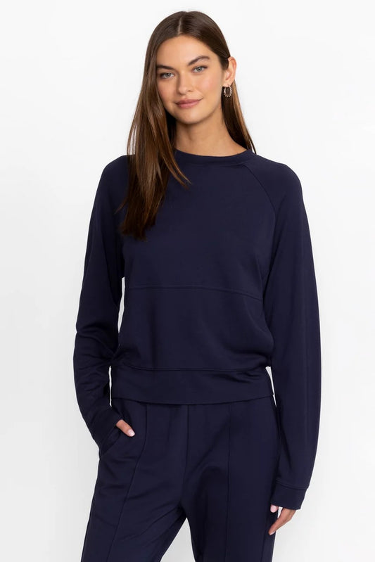 Johnny Was BEE ACTIVE LONG SLEEVE CREW PULLOVER