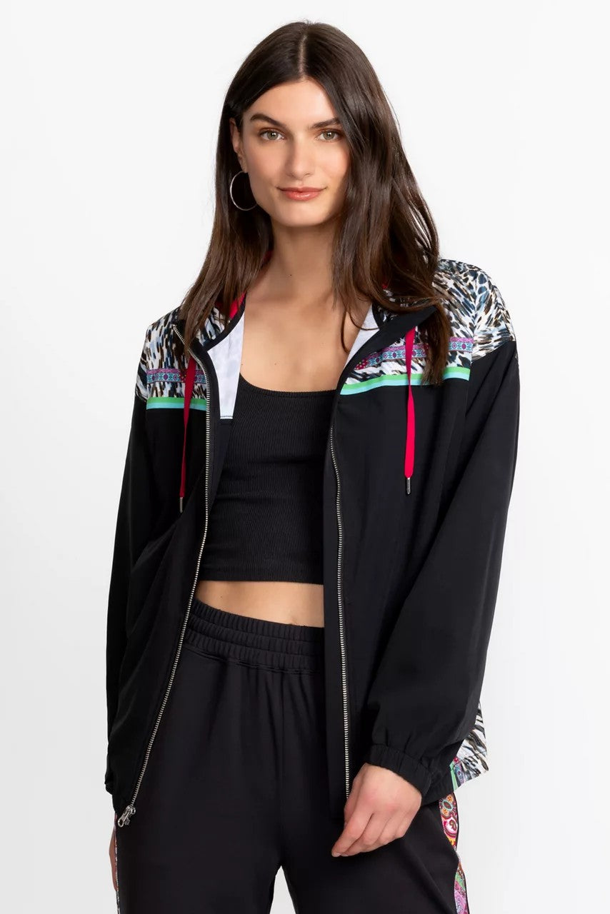 Johnny Was BEE ACTIVE FULL ZIP JACKET
