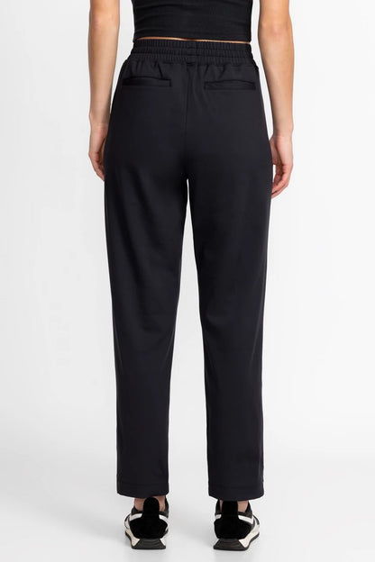 Johnny Was BEE ACTIVE TUXEDO STRIPE TRAVELER PANT