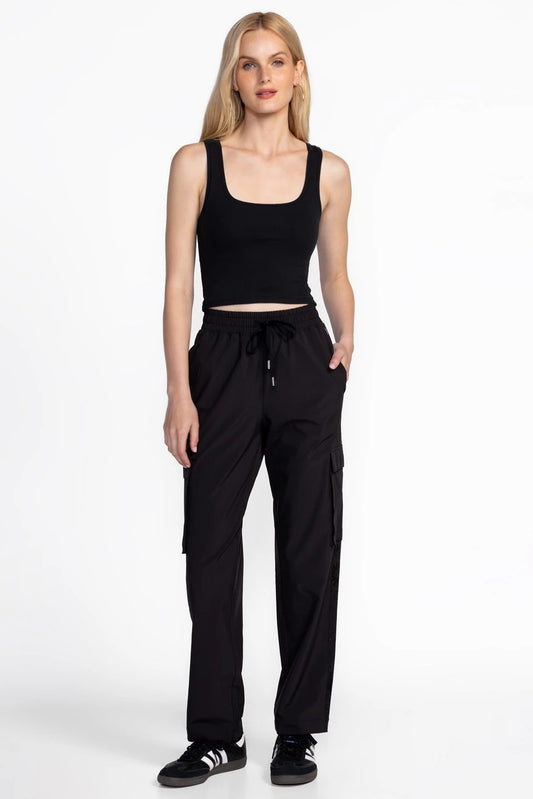 Johnny Was BEE ACTIVE CARGO STRAIGHT LEG TRACK PANT