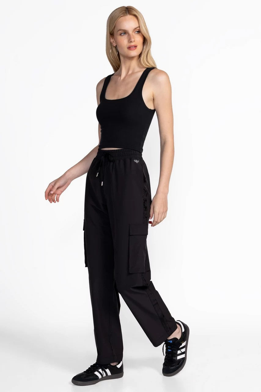 Johnny Was BEE ACTIVE CARGO STRAIGHT LEG TRACK PANT